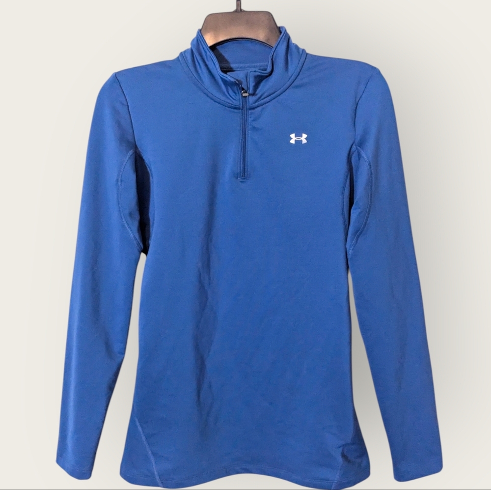 Under Armour Women's ColdGear Quarter Zip Pullover Size Medium